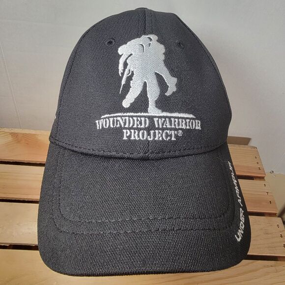 Under Armour Lock Hat Wounded Warrior Project Black - Picture 1 of 7